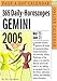 Gemini Page-A-Day Daily Planets Horoscopes Calendar 2005 (Page-A-Day Calendars)