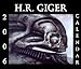 H. R. Giger 2006 Calendar